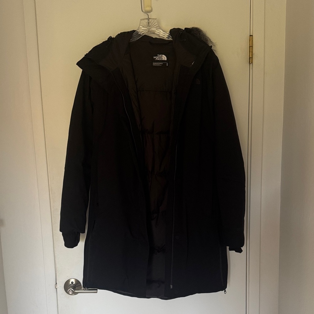 The North Face Black Long Ski Jacket